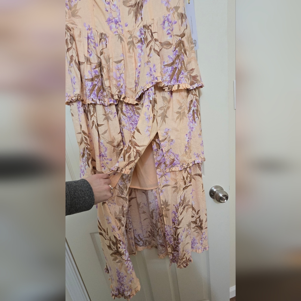 House of Harlow 1960 Floral Cream Dress - Picture 3 of 7